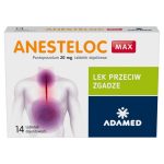 ANESTELOC Max na zgagę 14 tabletek