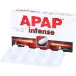 APAP Intense Ibuprofen 200mg + Paracetamol 500mg 10 tabletek