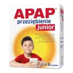 APAP Przeziębienie Junior 6 saszetek