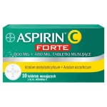 ASPIRIN C FORTE 10 tabletek musujących