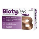 BIOTYLEK Max Włosy, Skóra, Paznokcie 10mg 30 tabletek