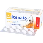 CALCENATO Mg+Wapń+Cynk+Wit.D 60 tabletek