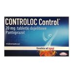 CONTROLOC Control na zgagę 20mg 14 tabletek