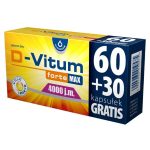 D-VITUM FORTE Max Wit.D 4000 j.m. 90 kapsułek
