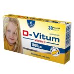 D-VITUM Wit.D 1000 j.m. dla dzieci od 1 roku życia 30 kapsułek twist-off